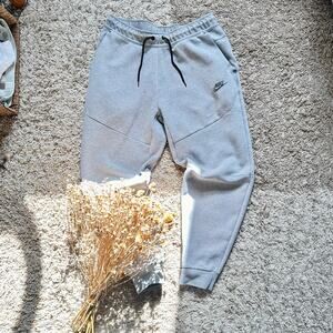 Nike Sportswear Tech Fleece Jogger Pants Gray Mens Size M